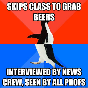 Socially Awesome Awkward Penguin