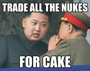 Hungry Kim Jong Un