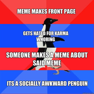 Socially Awesome Awkward Awesome Awkward Penguin