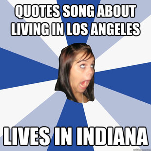 Annoying Facebook Girl