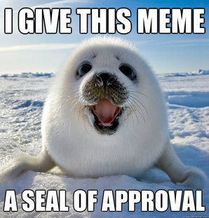 Easily Pleased Seal