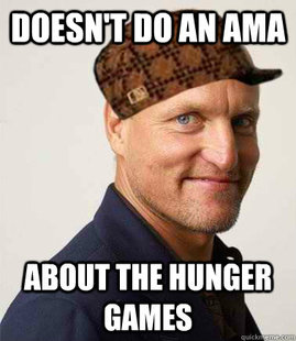 Scumbag Woody Harrelson