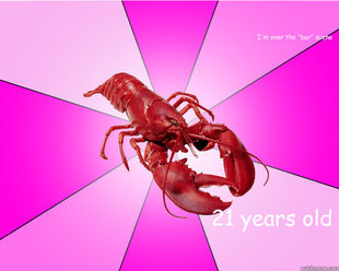 lobster girl meme