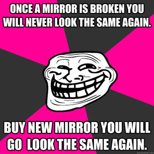 Troll face pink