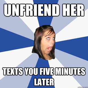 Annoying Facebook Girl