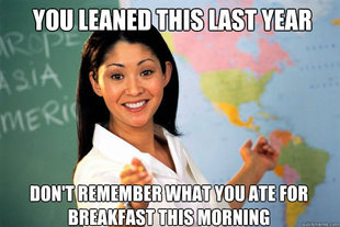 Unhelpful High School Teacher