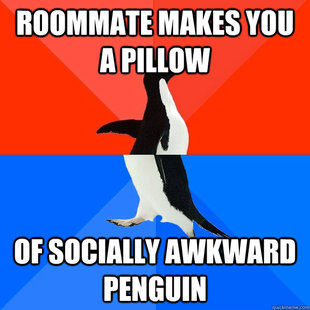 Socially Awesome Awkward Penguin