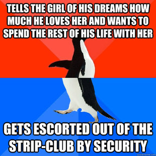Socially Awesome Awkward Penguin