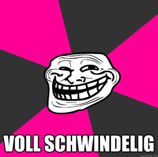 Troll face pink