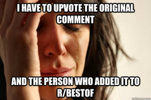 First World Problems