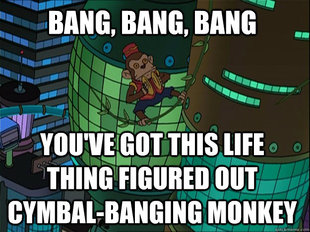 Cymbal Banging Monkey
