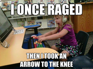 Raging Gamer Girl