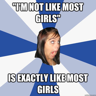 Annoying Facebook Girl