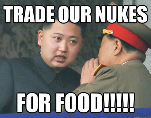 Hungry Kim Jong Un