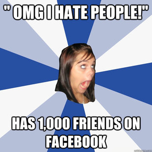 Annoying Facebook Girl