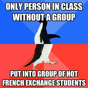 Socially Awkward Awesome Penguin