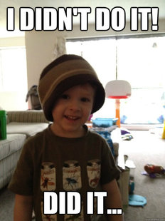 Scumbag Toddler