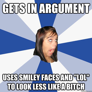 Annoying Facebook Girl