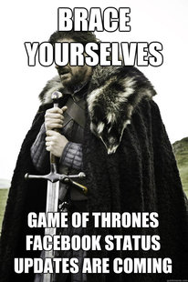 Winter is coming