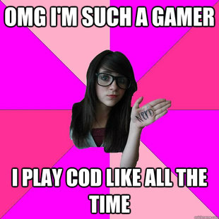 Idiot Nerd Girl