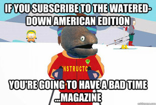 Bad Joke Ski Instructor Eel