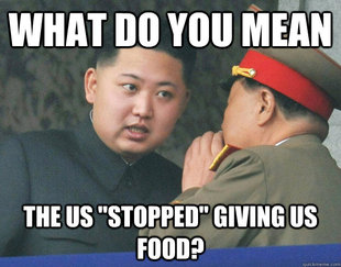 Hungry Kim Jong Un