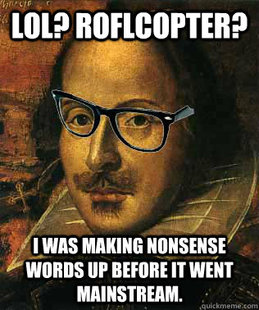 Hipster Shakespeare