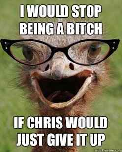 Judgmental Bookseller Ostrich