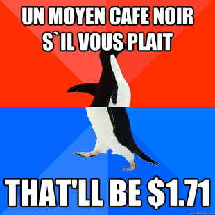 Socially awesome awkward penguin
