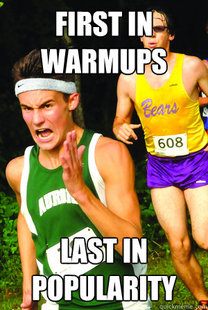 Intense Cross Country Kid