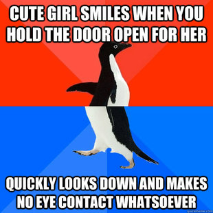 Socially Awesome Awkward Penguin