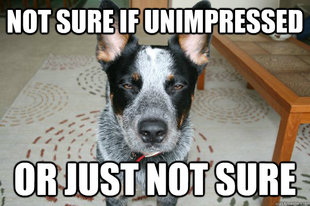 Unimpressed Roger