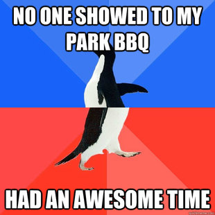 Socially Awkward Awesome Penguin