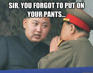 Hungry Kim Jong Un