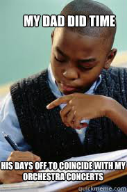 Succesful Black Mans son