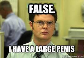 Dwight False