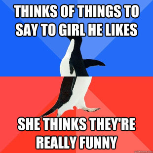 Socially Awkward Awesome Penguin