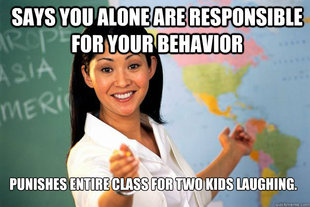 Unhelpful High School Teacher