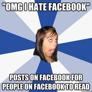 Annoying Facebook Girl