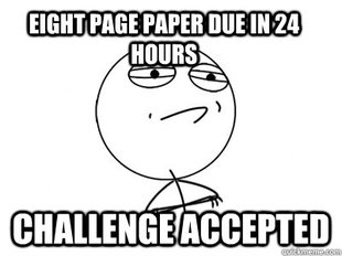 Challenge Accepted