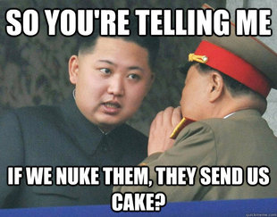 Hungry Kim Jong Un
