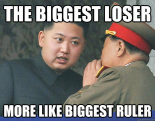 Hungry Kim Jong Un