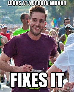 Ridiculously photogenic guy