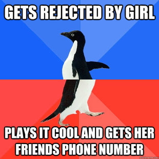 Socially Awkward Awesome Penguin