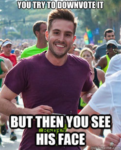Ridiculously photogenic guy
