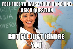Unhelpful High School Teacher
