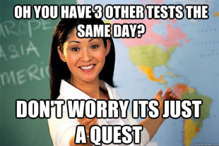 Unhelpful High School Teacher