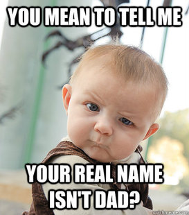 skeptical baby
