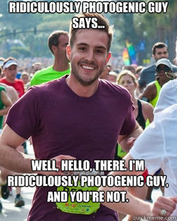 Ridiculously photogenic guy