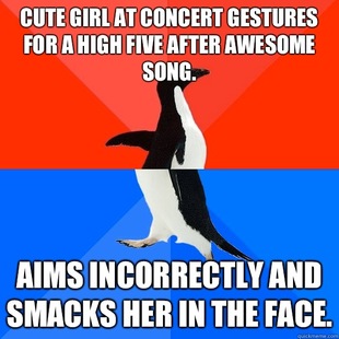 Socially Awesome Awkward Penguin